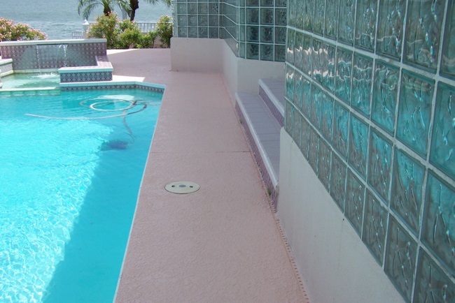 swimming pool deck resurfacing